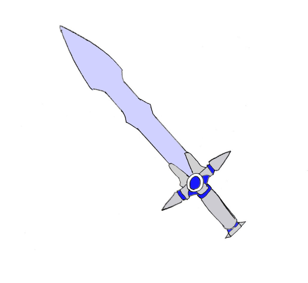 metal king sword
