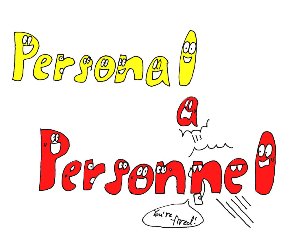 personal and personnel